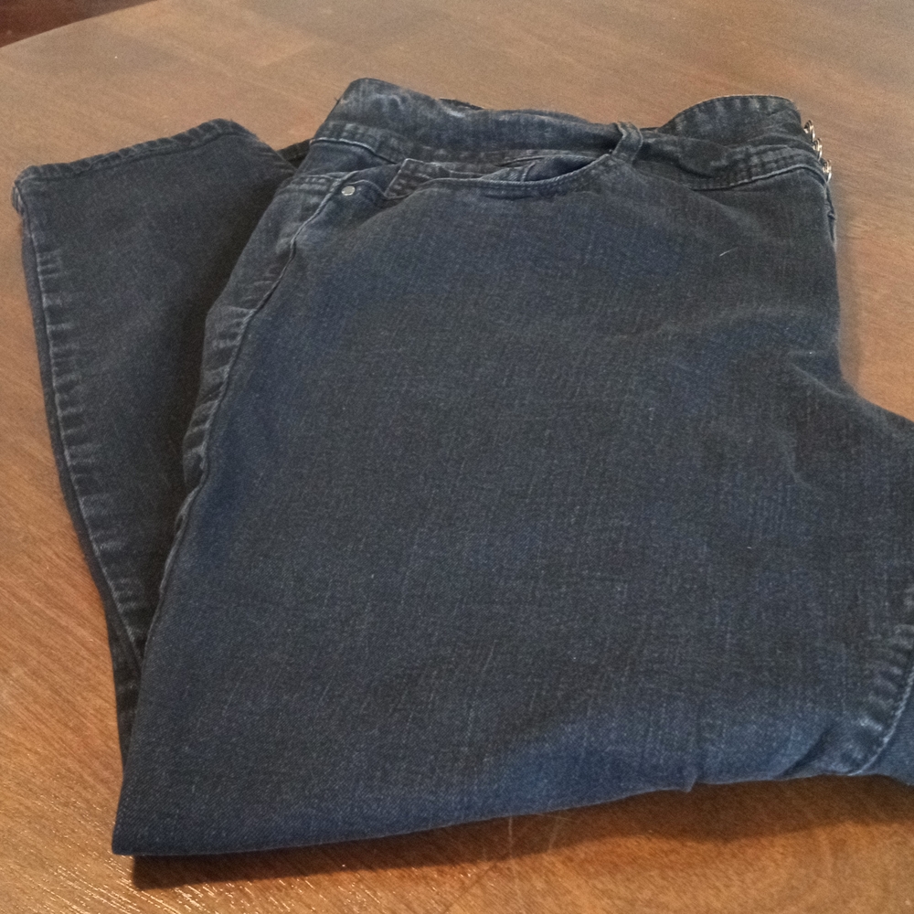 De La Luz Midrise Sculpting Skinny Jeans Size 20w
